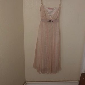 Gianni Bini Pin Silk Size 6 Dress
